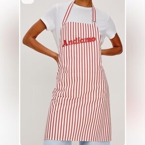 Giadzy X Rails RARE Stripped "Andiamo" Adjustable Apron